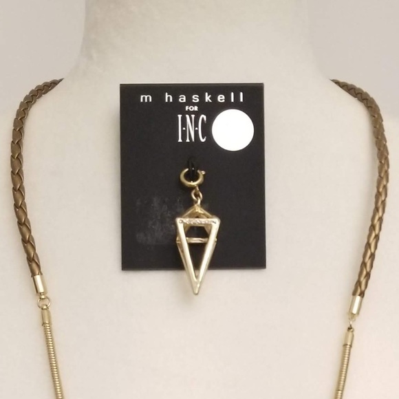INC INTERNATIONAL CONCEPTS Customizable Long Necklace with Removable Pendant - Picture 5 of 6